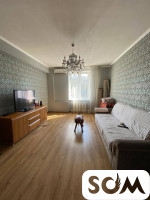 Продаю 3-комнатную квартиру, Центр, Чуй/Турусбекова, 73 000 $, б/п