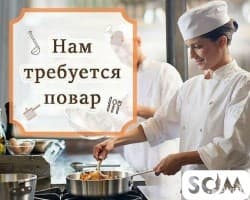 Требуется в кафе повар универсал ( девушка )